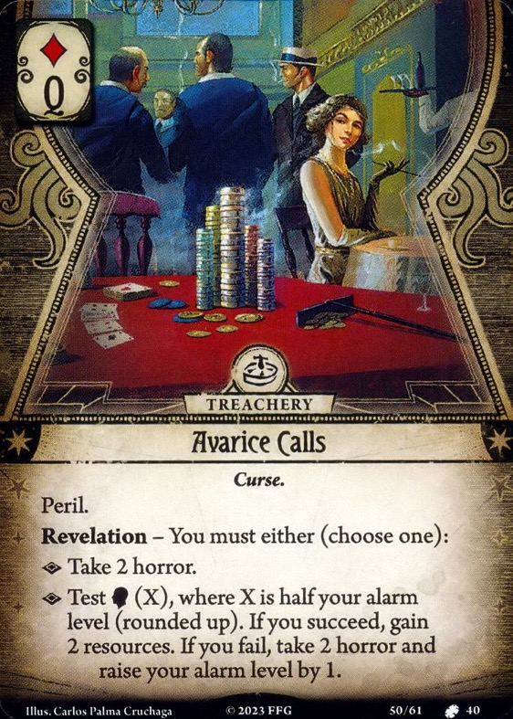 Avarice Calls